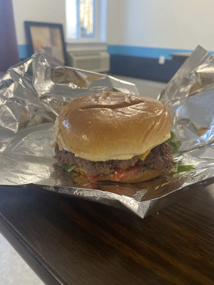 Halal Cheeseburger