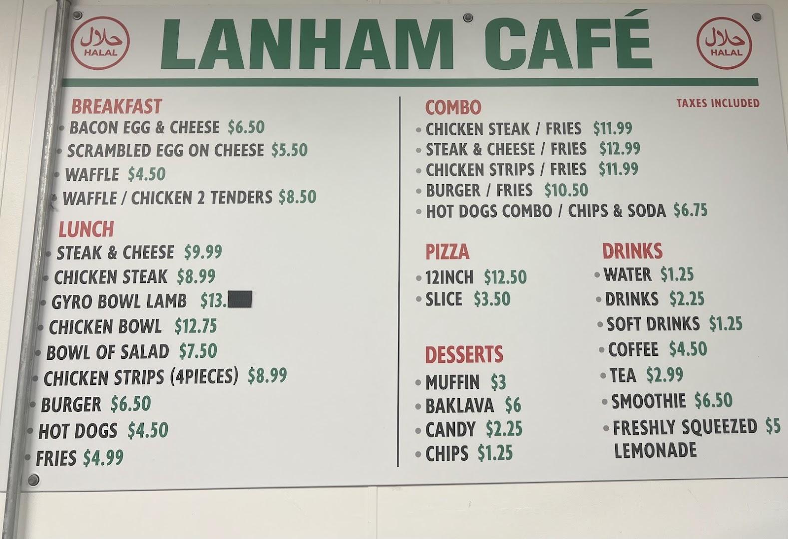 Lanham Cafe