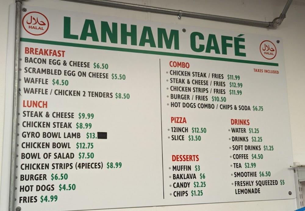 Lanham Cafe Menu image 3
